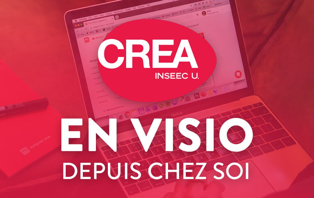 CREA en visio depuis la maison