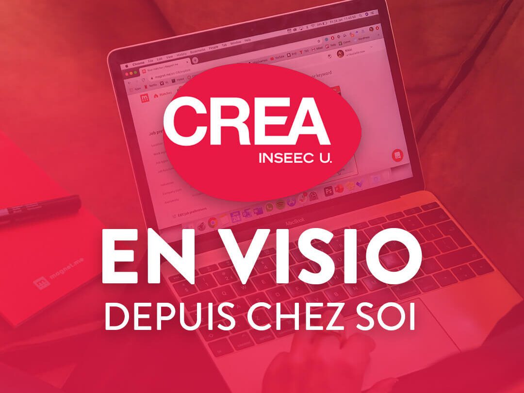 CREA en visio depuis la maison